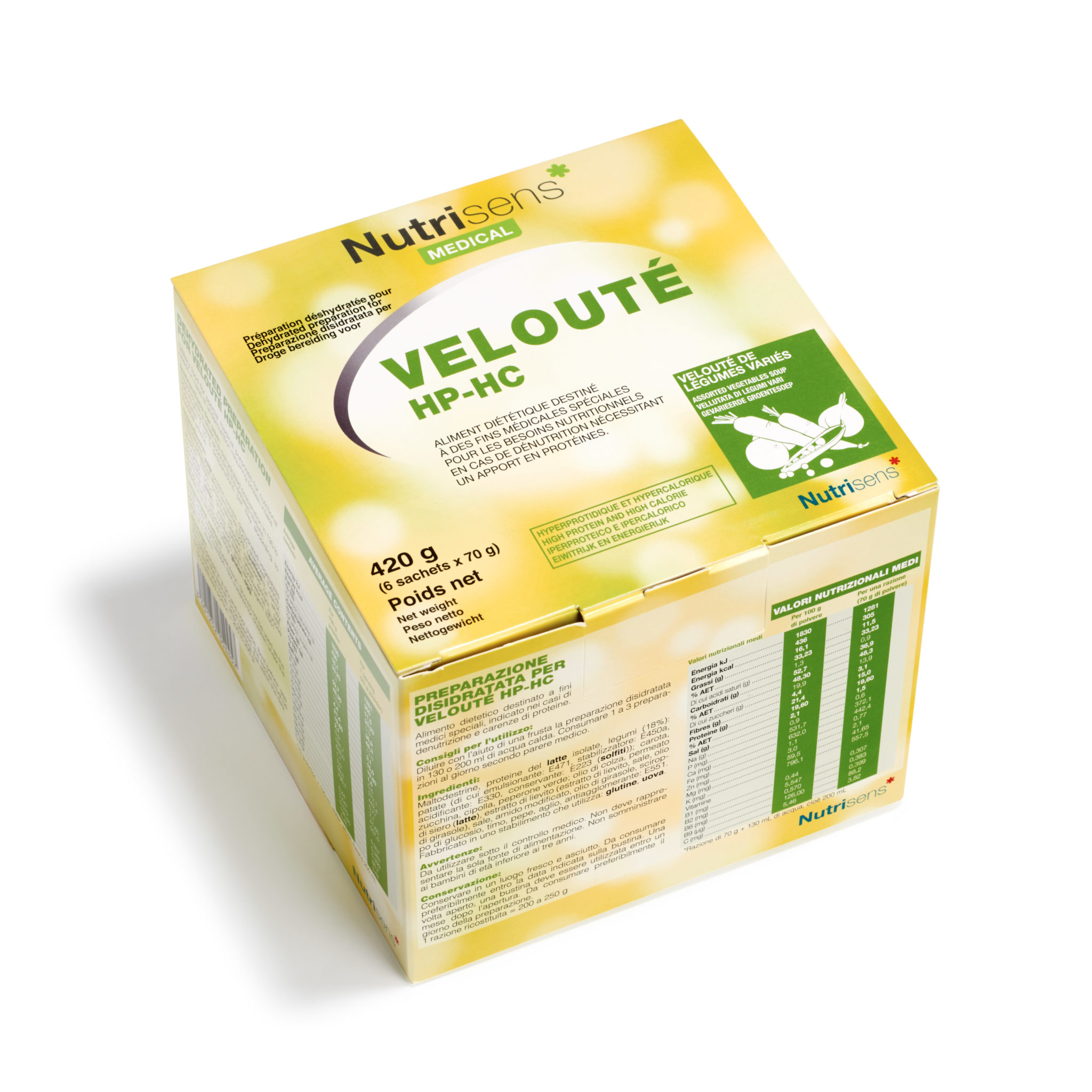 Veloute legumes varies